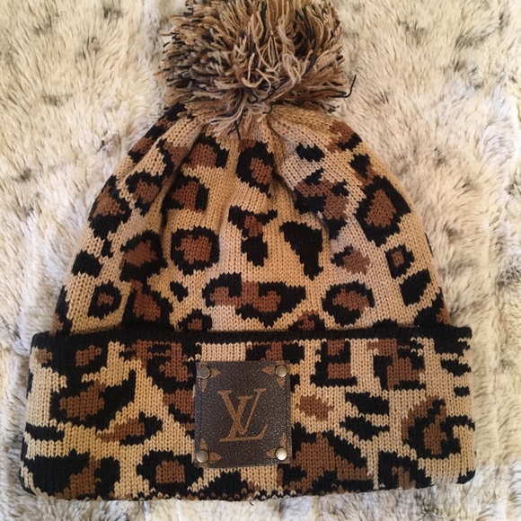 Louis vuitton cheetah beanie Clearance